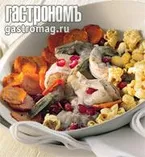 Рецепты с фруктами, морковью и креветками