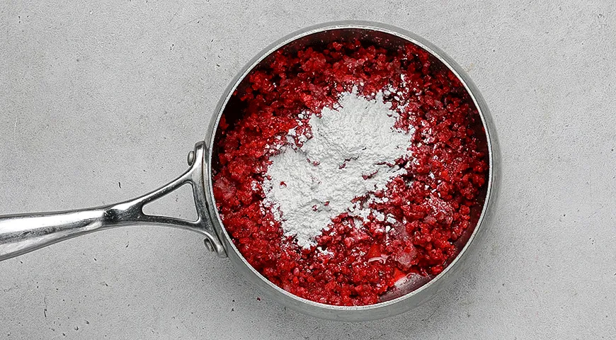 Малиновый пай без выпечки