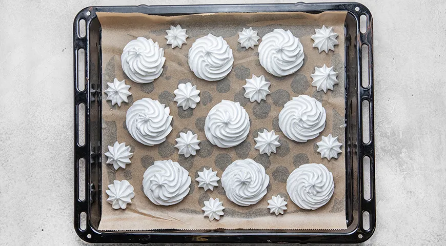 Меренга без сахара