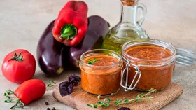 Баклажанная икра без уксуса