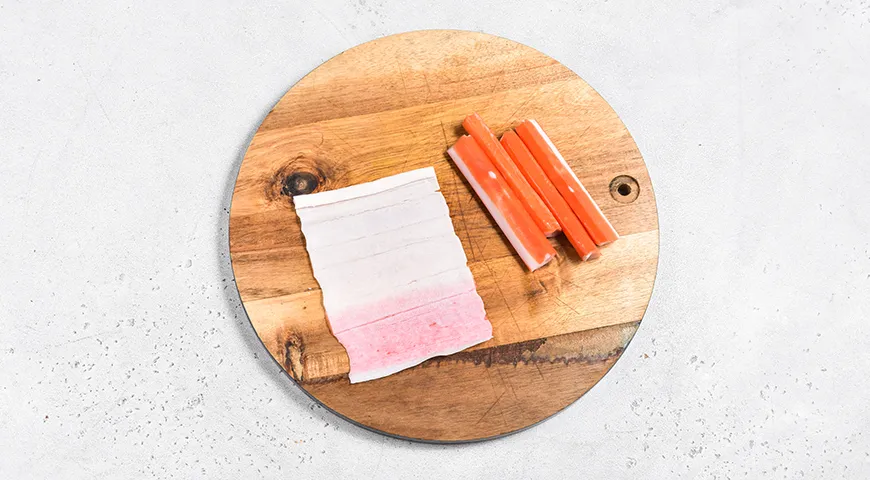 Крабовый торт