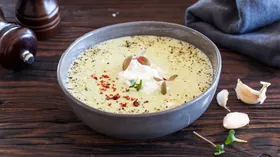 Суп из брокколи с адыгейским сыром