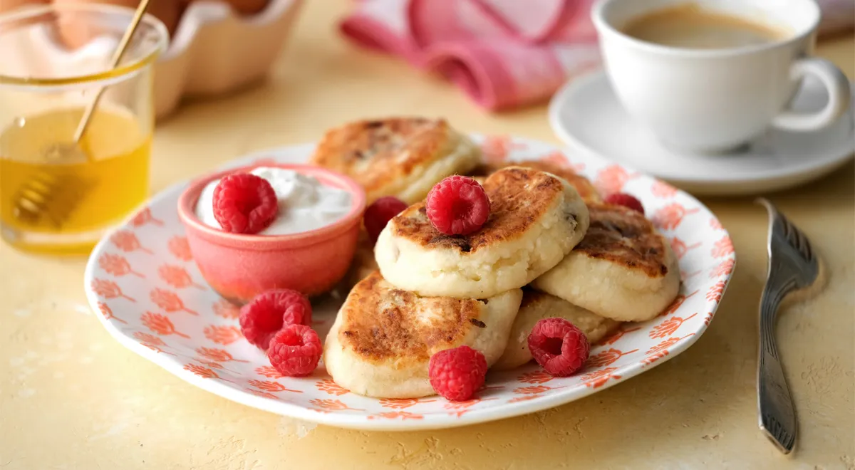 Сырники с сухофруктами