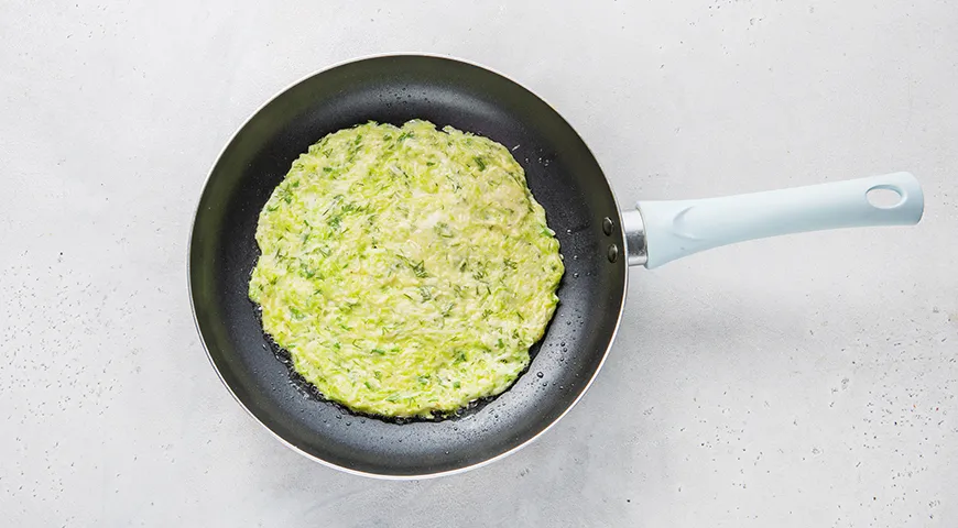 Кабачковый торт с фаршем