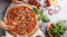 Рецепты с твёрдыми сырами, сыром Моцарелла и колбасой