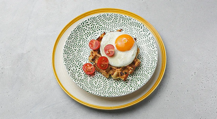 Овсяные вафли с творогом