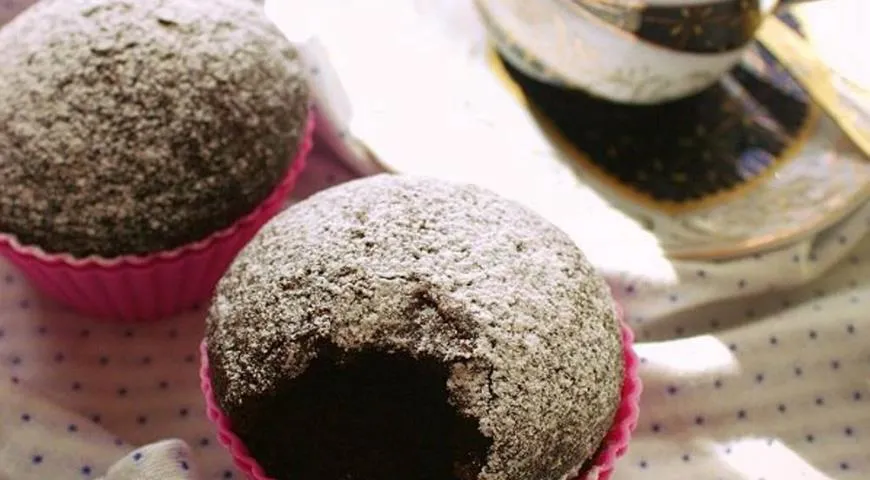 Шоколадные кексы с овсяной мукой