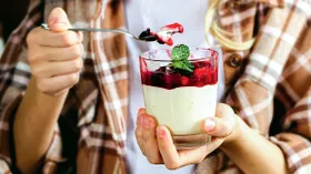 Кисель с молоком