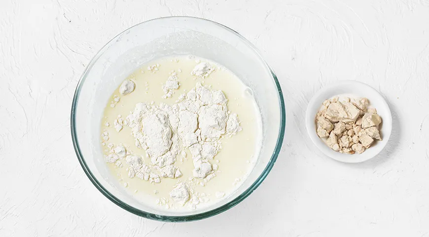 Кулич с картошкой