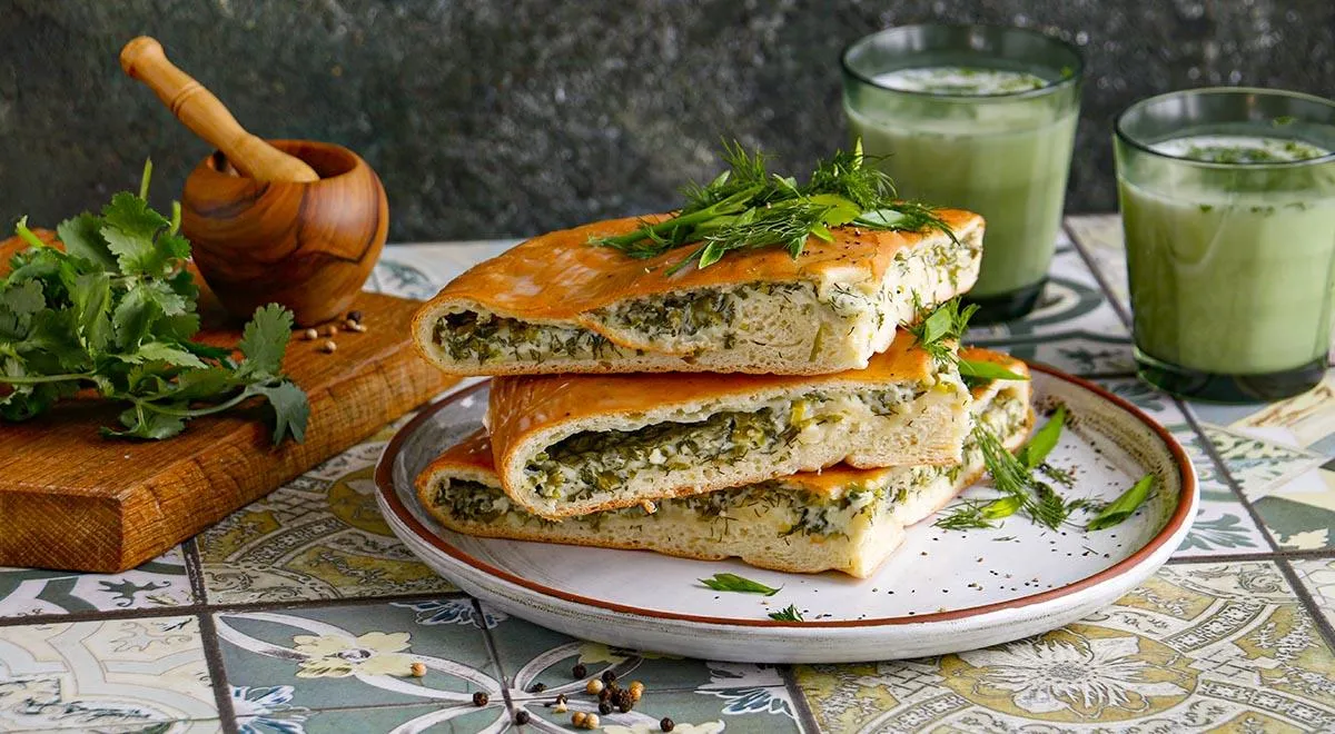 Осетинский пирог с сыром — рецепт с фото пошагово
