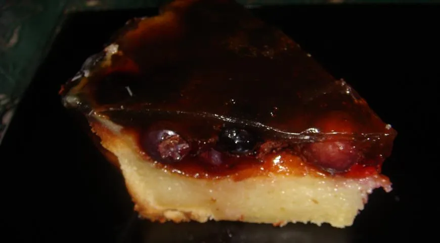 Рецепт творожного пирога "Негус"