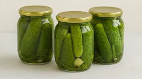 Маринованные огурцы с лимонной кислотой