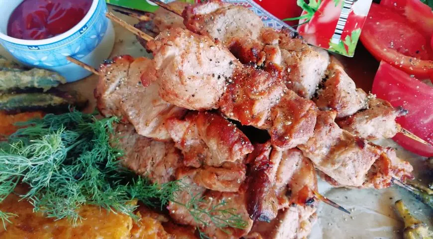 Рецепт шашлыка из свиной вырезки в духовке 