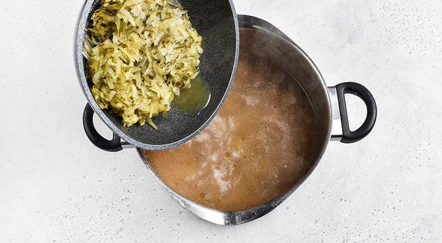 Рассольник по-польски