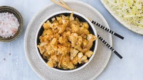 Цветная капуста по-корейски с яблочным уксусом