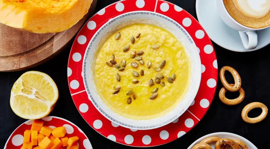 Рецепт рисовой каши с тыквой
