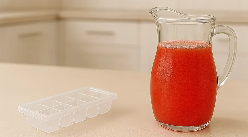 Арбузный лед