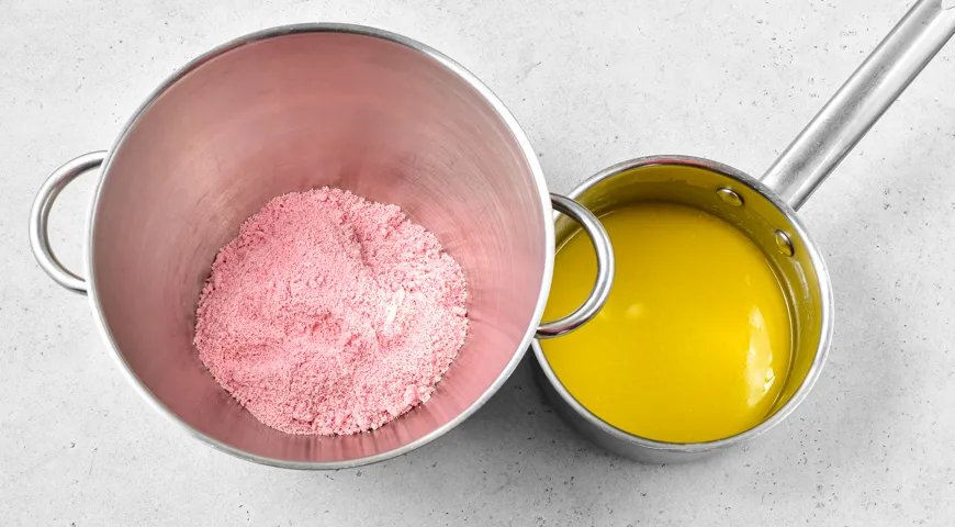 Кекс из сухого киселя в брикетах