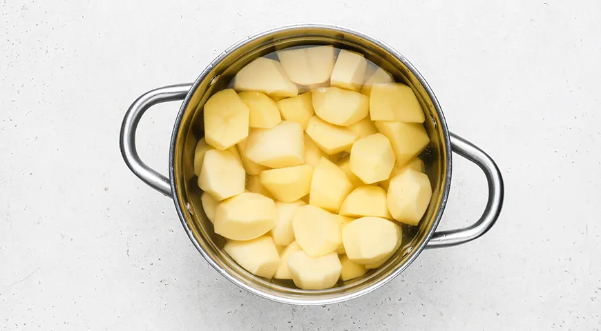 Пюре с курицей