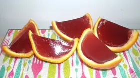 Десерт «Апельсиновые дольки»