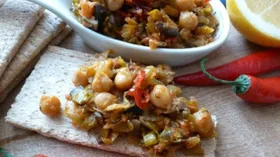 Рецепты с горохом, нутом и огурцом
