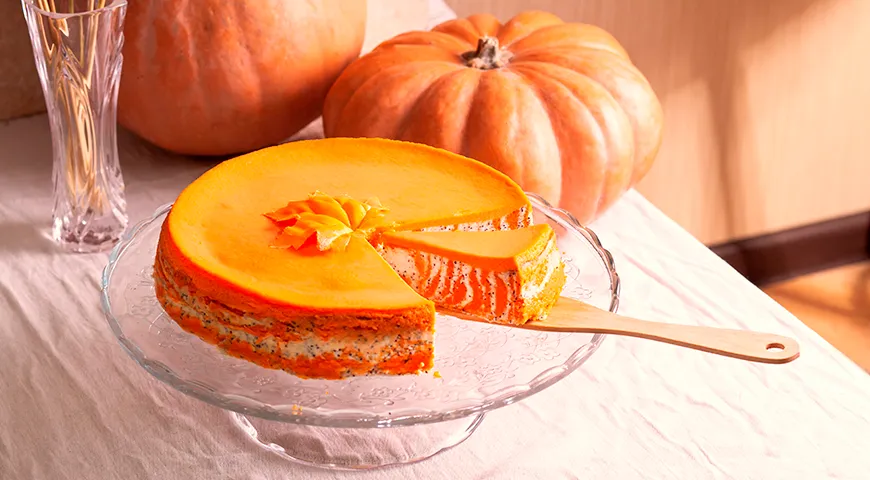 Творожно-тыквенная запеканка