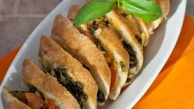 Рецепты с овощами, молочной продукцией и багетом