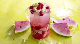 Рецепты с арбузом и малиной