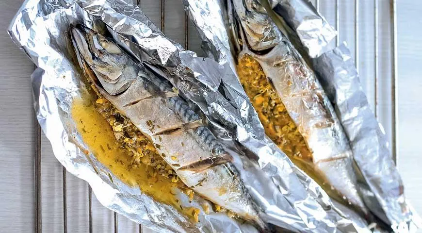 Рыба в фольге