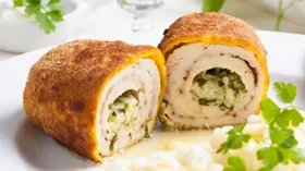 Рецепты с твёрдыми сырами, сливочным маслом и птицей
