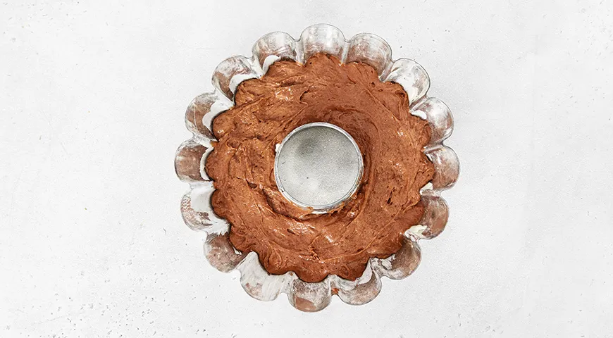 Шоколадный кекс на сметане