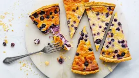Рецепты на ужин с черникой и яйцом