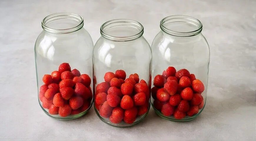 Компот из клубники без стерилизации