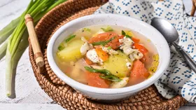 Уха из камбалы