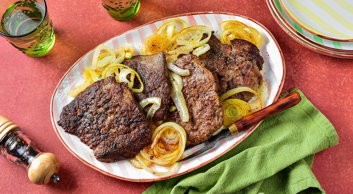 Рецепт отбивных из говяжьей печени