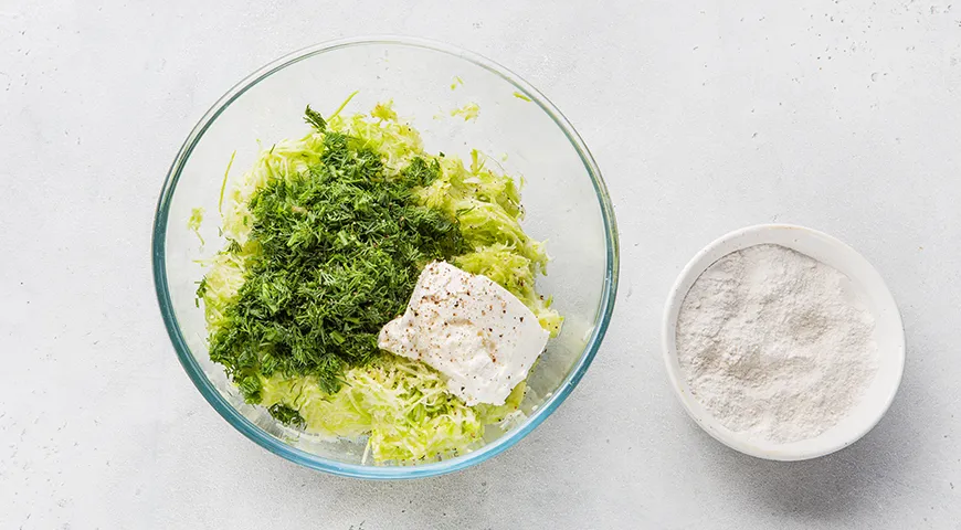 Кабачковый торт с фаршем