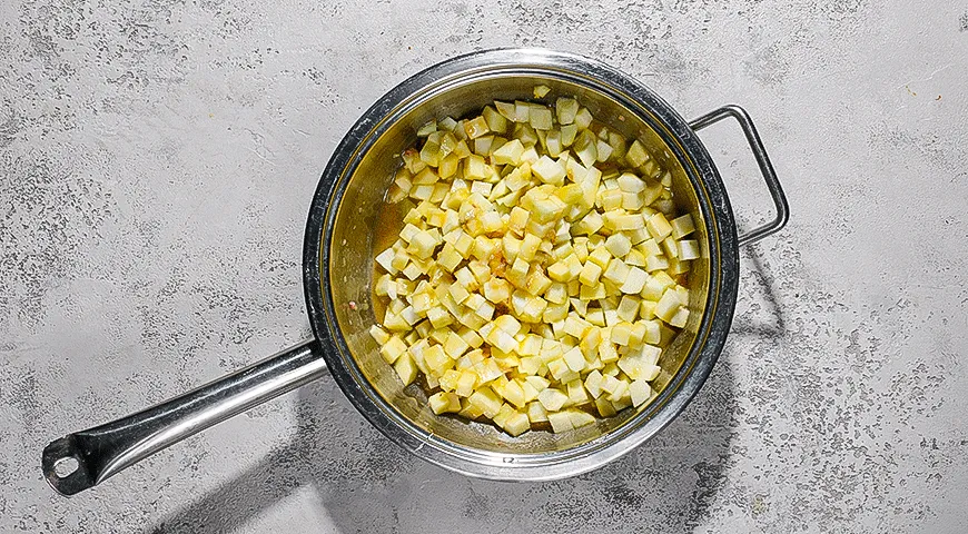 Свиная корейка с яблочным чатни