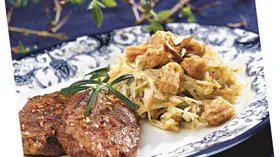 Рецепты с молочной продукцией, орехами и капустой