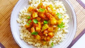 Рецепты с маслом растительным, карри и соусами