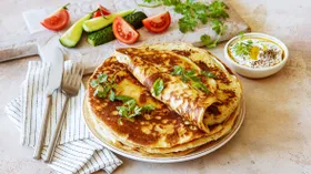 Рецепты с мукой пшеничной, яйцом куриным и кефиром
