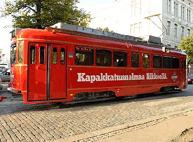Хельсинки, Мельбурн: трамваи-рестораны