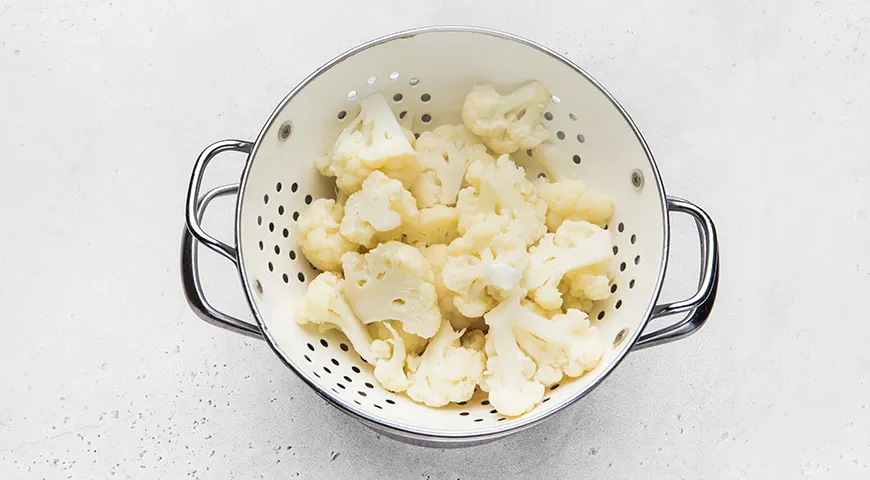 Цветная капуста в сливочном соусе