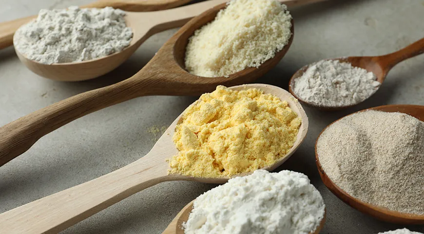Разные виды муки