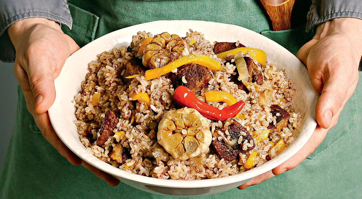 Плов с мясом