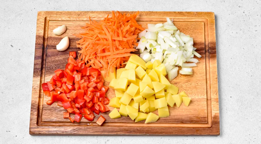 Сырный суп с индейкой