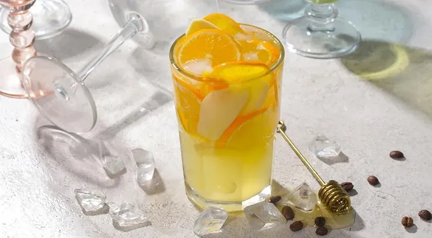 Медово-имбирный лимонад