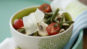 Рецепты с пармезаном, томатами и фасолью