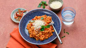 Рецепты с овощами, твёрдыми сырами и перловкой
