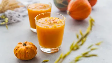 Осенний рецепт: сок из тыквы с курагой