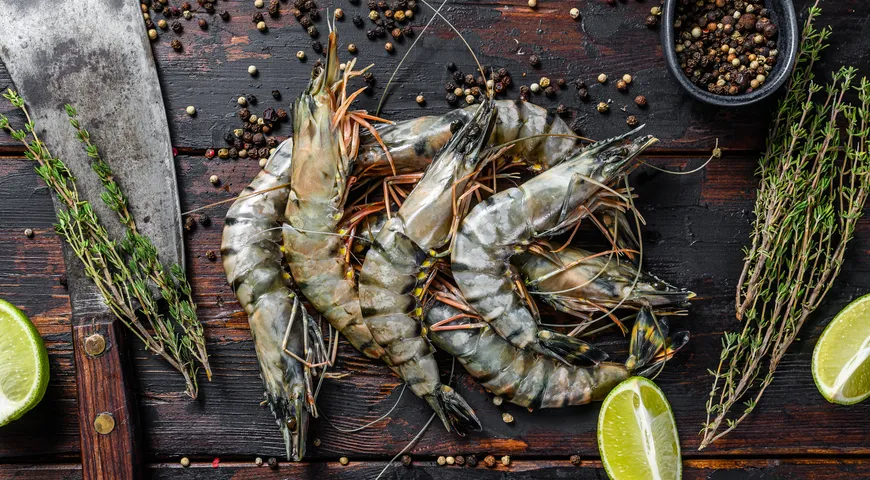 Королевские креветки называются так из-за их крупного размера